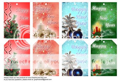 Free gift tags from GraphicLand