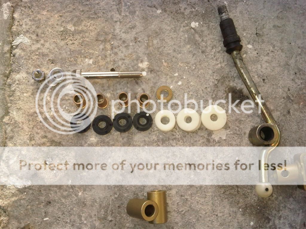 DIY Old style shift linkage update Shifter Wobble Subaru Impreza GC8