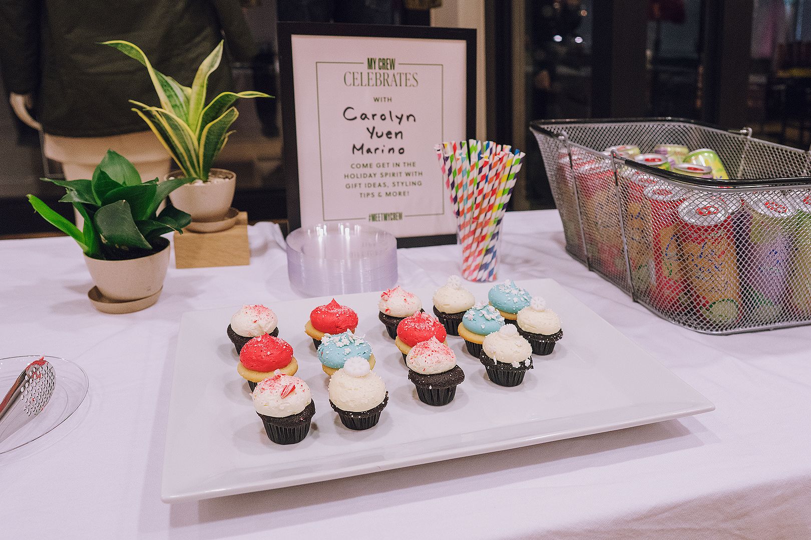 J.Crew University Village Seattle Trophy Cupcake styling event
