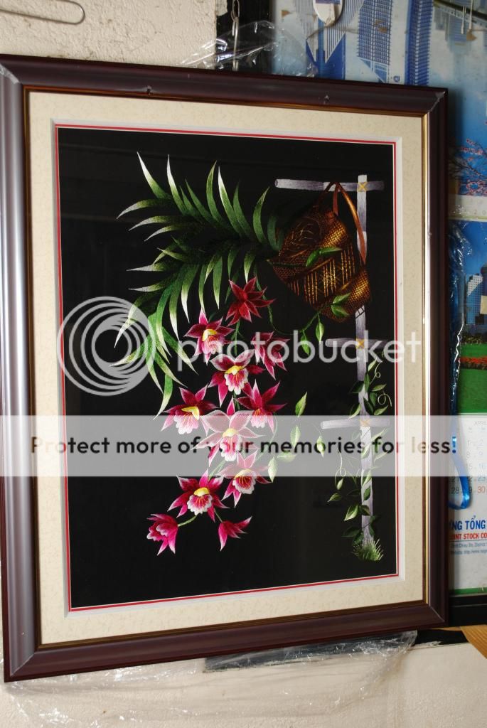 tranh thêu tay truyền thống...50x70 giá 1tr5...(không phải tranh chữ thập) - 2