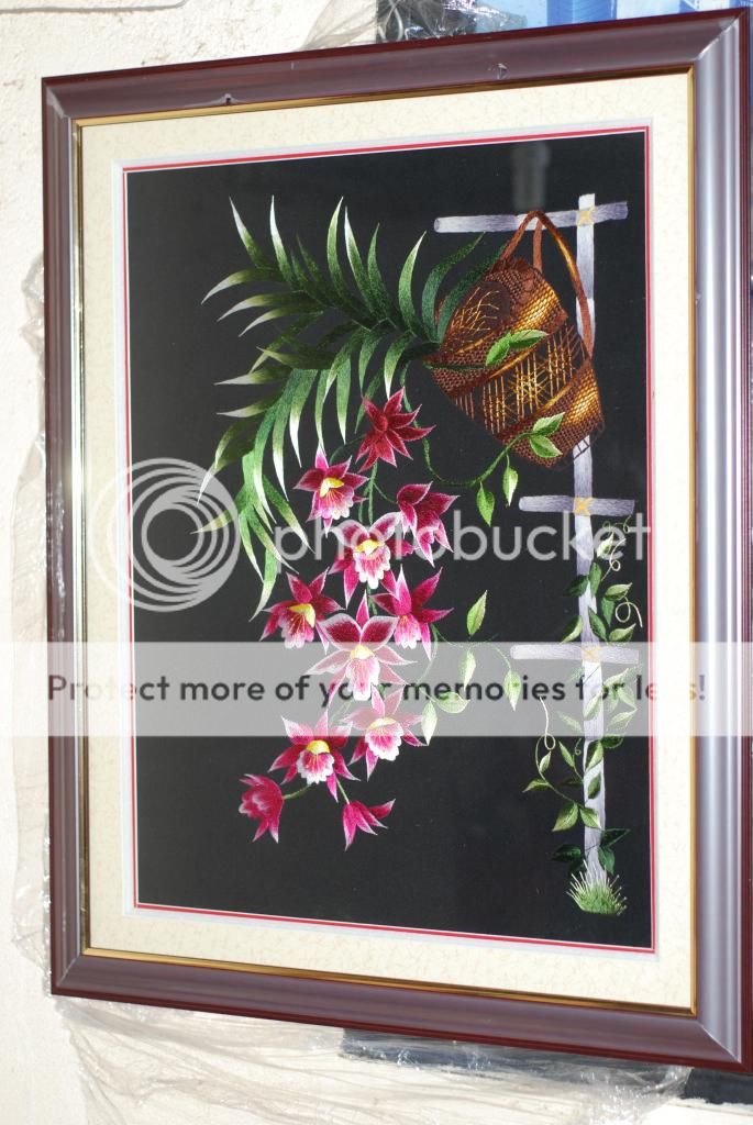 tranh thêu tay truyền thống...50x70 giá 1tr5...(không phải tranh chữ thập) - 3