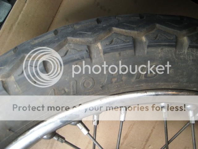 Avon AM26 Roadrider 110//90-18 TL Front wheel, Rear wheel 61V