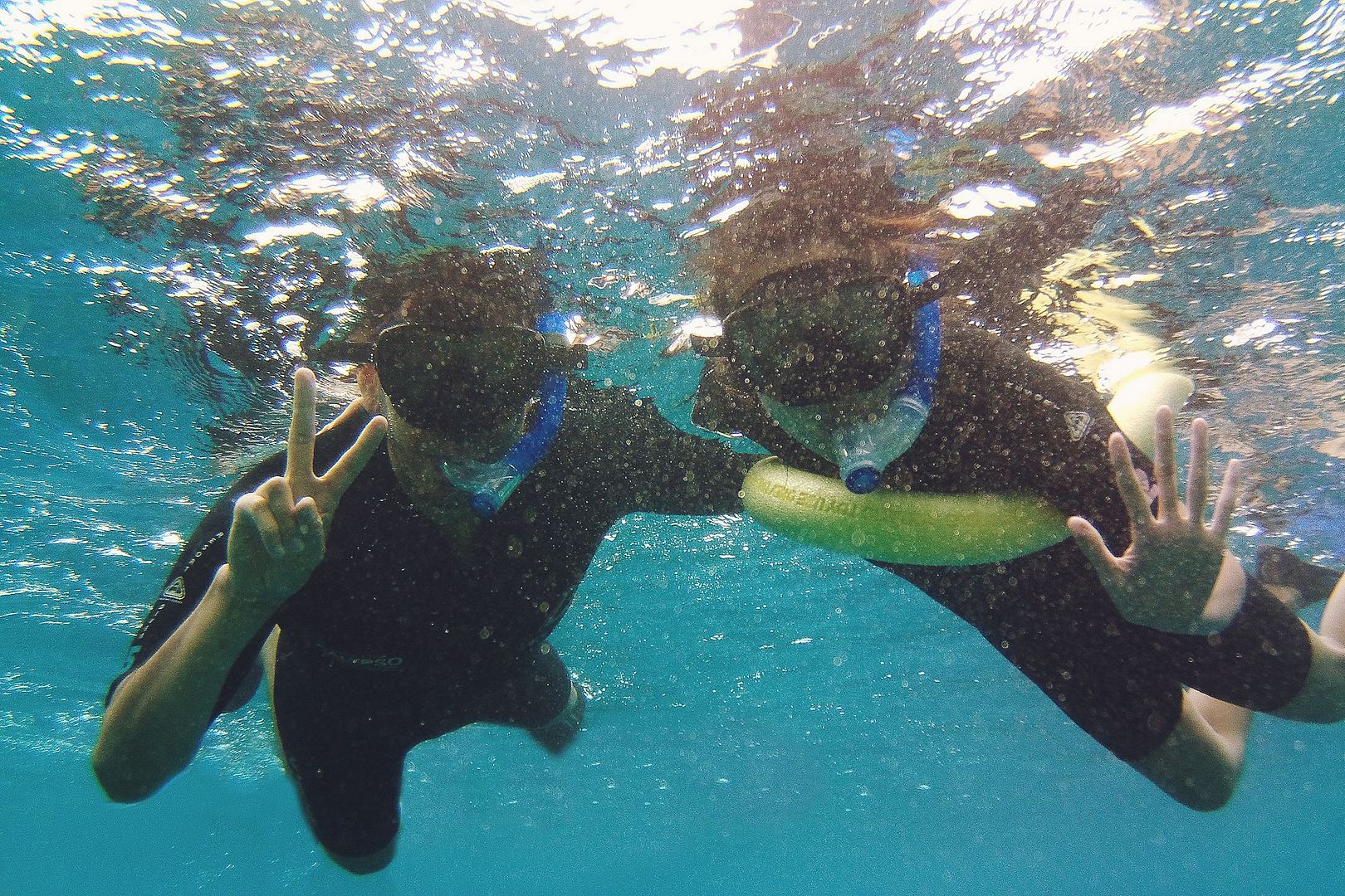 Great Barrier Reef Australia snorkeling couples tour
