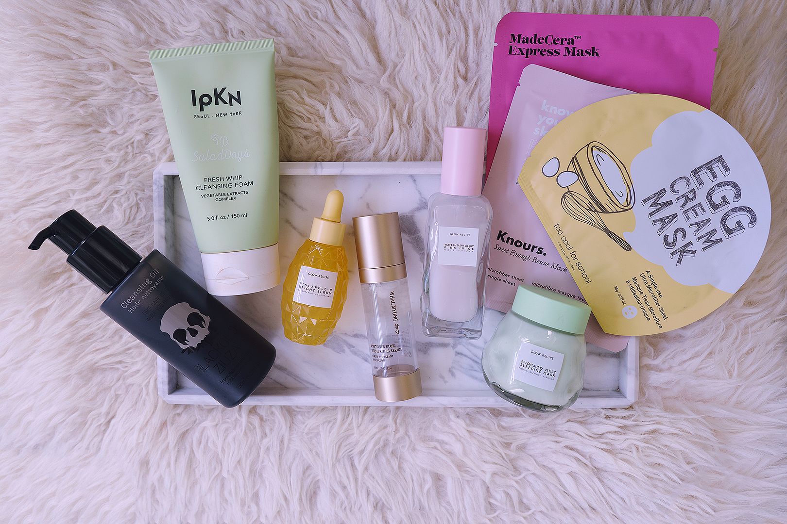 Korean beauty skincare IPKN Too Cool for School Glow Recipe Whal Myung