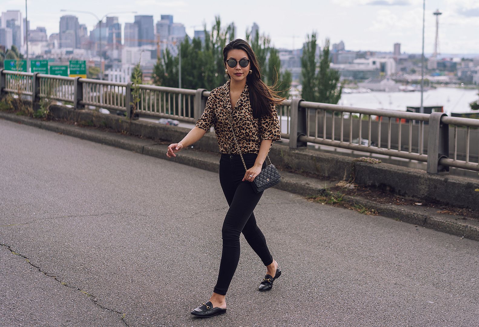leopard button up shirt top